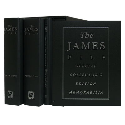 The James File COLLECTOR'S Edition (3 Book Set) by Allan Slaight