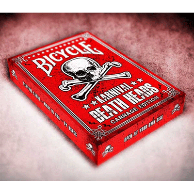 Karnival Death Heads Deck (Carnage Edition) by Big Blind Media - Karnival Death Heads Deck (Carnage Edition) by Big Blind Media -