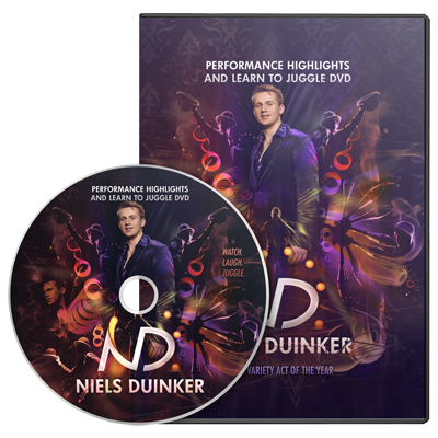 Learn To Juggle by Niels Duinker - DVD