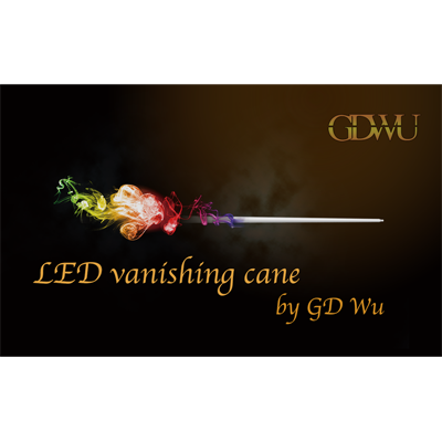 LED Vanishing Cane (3 color) by GD Wu - Trick