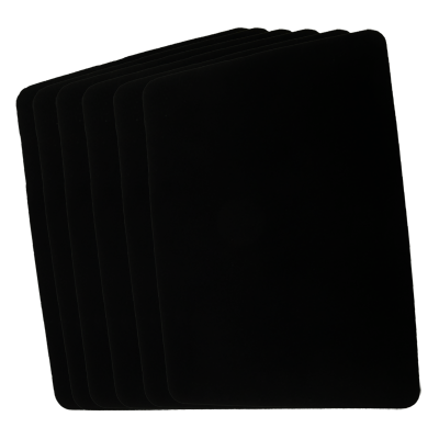 Large Close Up Pad 6 Pack (Black 12.75" x 17") by Goshman - Tric