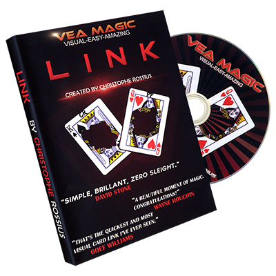Link - The Linking Card Project (DVD & Gimmicks) by Christoph Ro