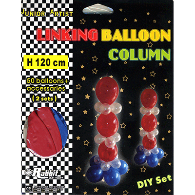 Linking Column Balloons (2 sets) by Will Roya - Trick