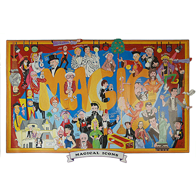 Magical Icons Poster (Vernon Fund / Limited) by Dale Penn - Tric