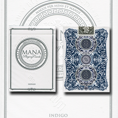 Mana Playing Cards (Indigo) by Erik Mana - Trick