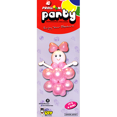 Mini Girl Balloon Kit by Will Roya - Trick Mini Girl Balloon Kit by Will Roya - Trick