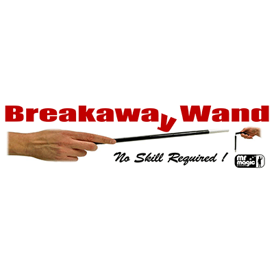 Breakaway Wand (with extra piece & replacement cord) by Mr. Magi