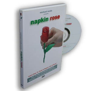 Napkin RoseDVD (w/ 12 napkins)