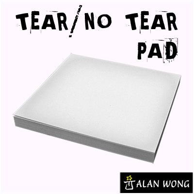 No Tear Pad (Small, 3.5 X 3.5, Tear/No Tear Alternating) by Alan