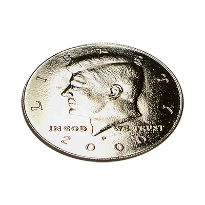 Kennedy Palming Coin (Half Dollar Sized) by You Want It We Got I