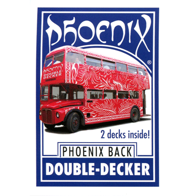 Phoenix Double Decker (Blue) by Card-Shark - Trick