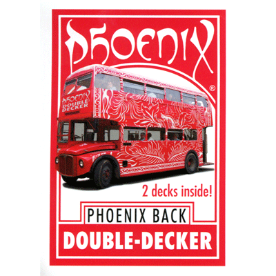Phoenix Double Decker (Red) by Card-Shark - Trick