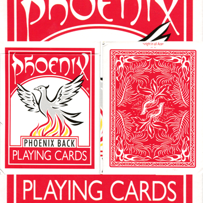 Phoenix Parlour Double Decker Two Way (Red) by Card-Shark - Tric