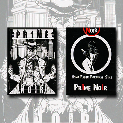 Pr1me Noir Deck (limited Edition)by Max Magic & stratomagic - Tr