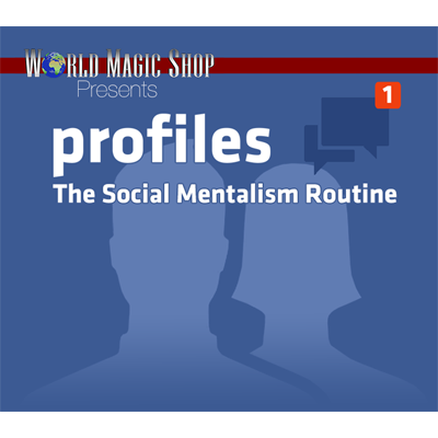 Profiles: The Social Mentalism Routine (DVD and Gimmick) by Worl