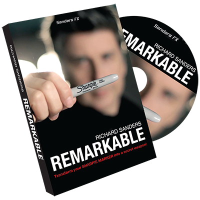 Remarkable (DVD and Gimmick) by Richard Sanders -DVD