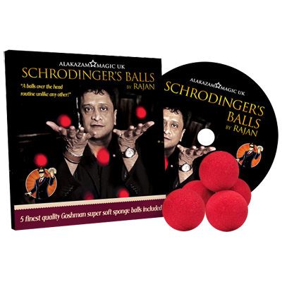 Schrodinger's Balls (DVD and Props) by Rajan and Alakazam Magic