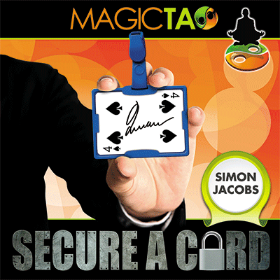 Secure A Card (Red) by Simon Jacobs - Trick