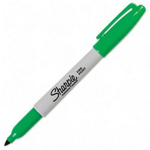 SHARPIE MARKER GREEN