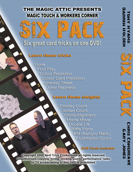 Six Pack DVD