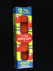 Sponge Balls - Goshman - Supersoft - 1.5" - Red Sponge Balls - Goshman - Supersoft - 1.5" - Red