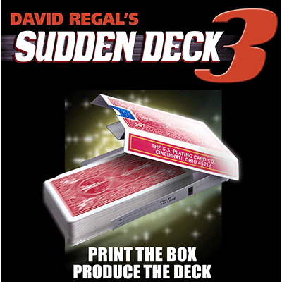 Sudden Deck 3 (red) by David Regal - Trick