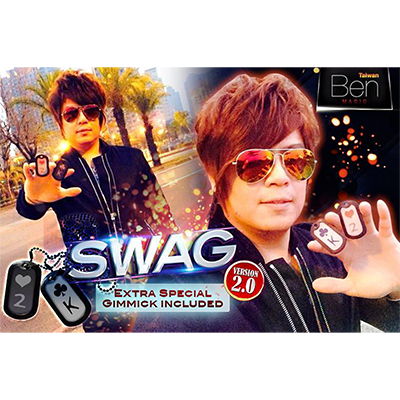 SWAG V2 (2 Gimmicks and DVD) by Taiwan Ben - Trick