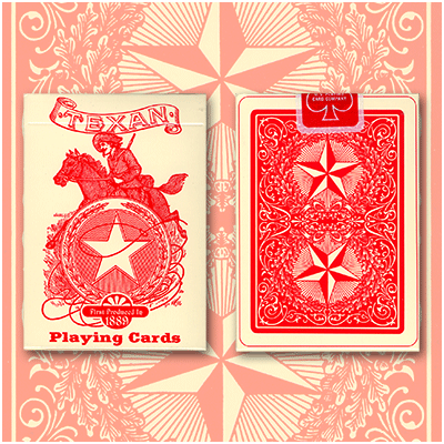 Texan Playing Cards Deck 1889 (Limited Quantity) by U.S. Playing