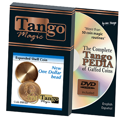 Expanded Shell New One Dollar (Head w/DVD)(D0122) by Tango Magic