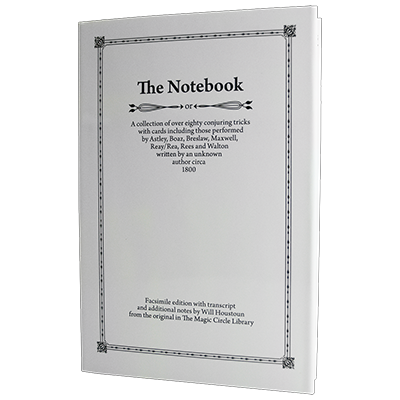 The Notebook by Will Houstoun - Book