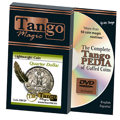 Lightweight Quarter Dollar (w/DVD)(D0127) by Tango - Trick