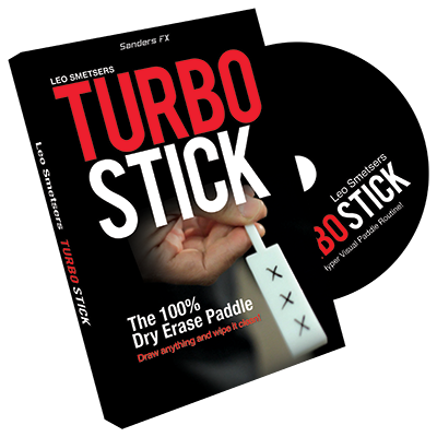 Turbo Stick (Props and DVD) by Richard Sanders - DVD