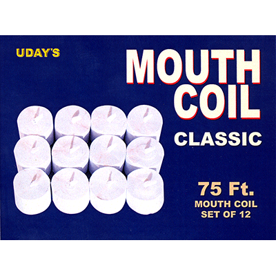 Mouth Coil Classic 75 feet (White #12) by Uday - Trick