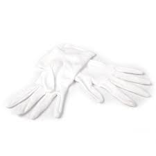 White UV Gloves - Pair
